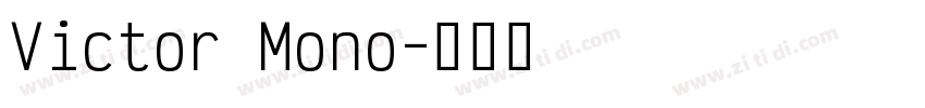 Victor Mono字体转换 Victor Mono字体转换